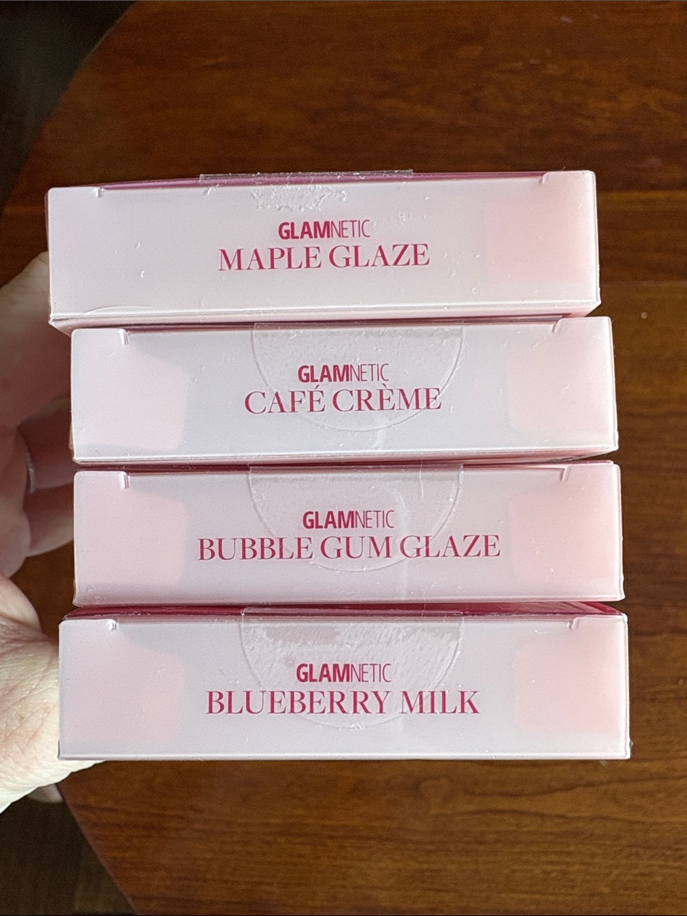 GLAMnetic Press-On Nails Set — Pink, Light Blue, Brown, Nude - Picture 2 of 4